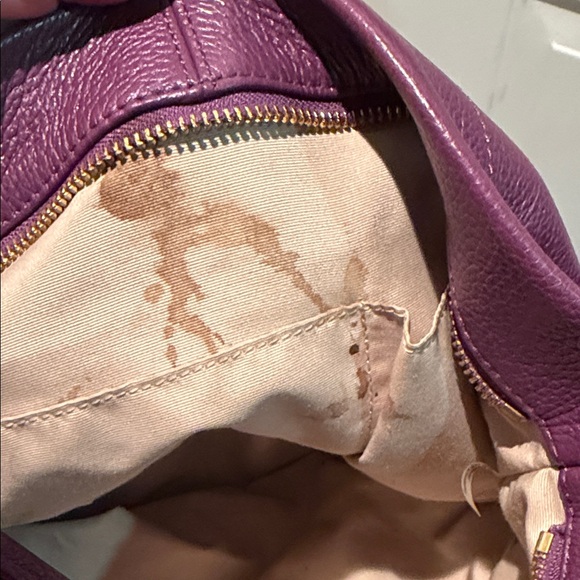Coach Purple Leather Hobo Bag - Picture 7 of 7